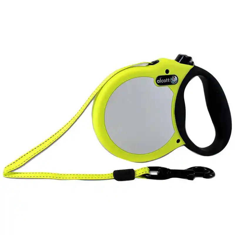 Retract Leash- Large -yellow