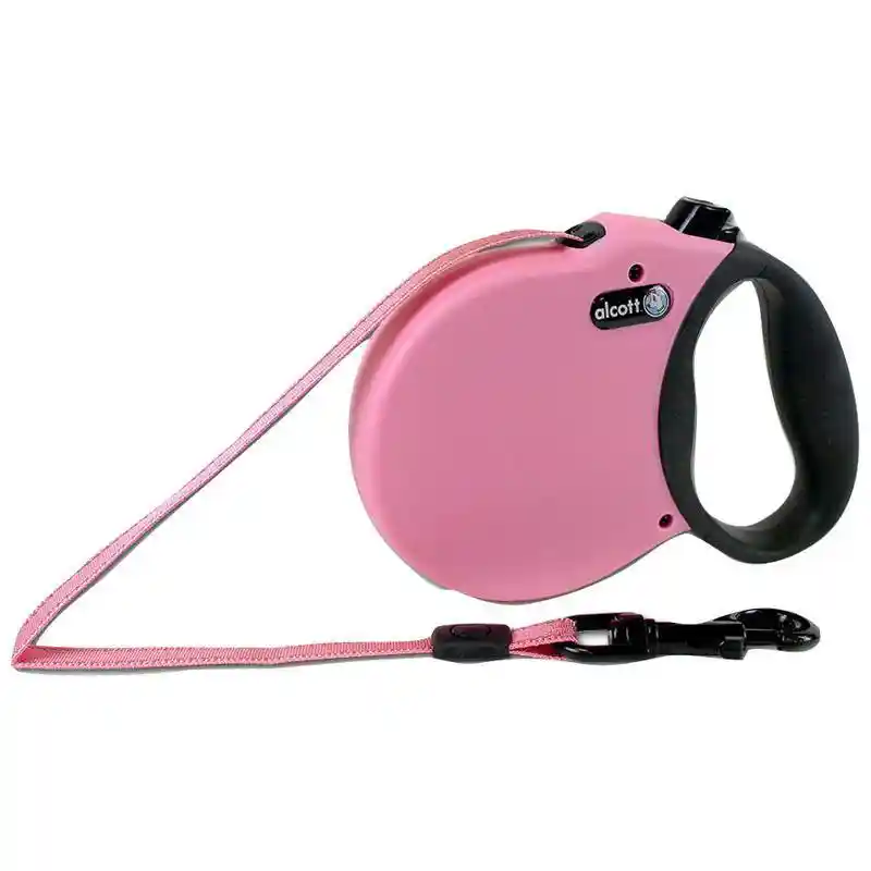 Retract Leash- Small-pink
