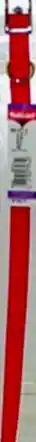 Single-ply Dog Collar, Red, 5/8" X 16"