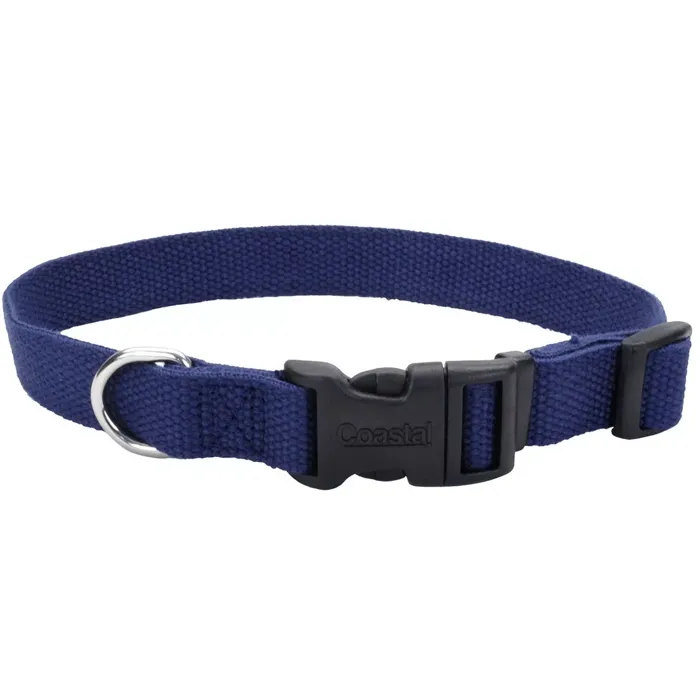 Adjustable Dog Collar - Indigo Xxsml 3/8" X 6" 8"