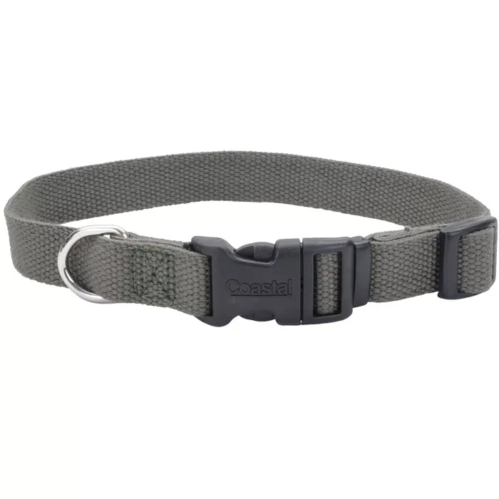 Adjustable Dog Collar - Forest Sml/med 3/4" X 12" 18"